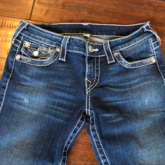 True Religion Bootcut Jeans -Size 27x33 - Picture 5 of 8
